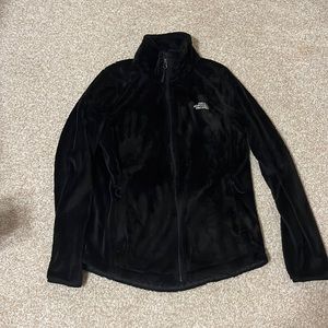 North face plush zip up